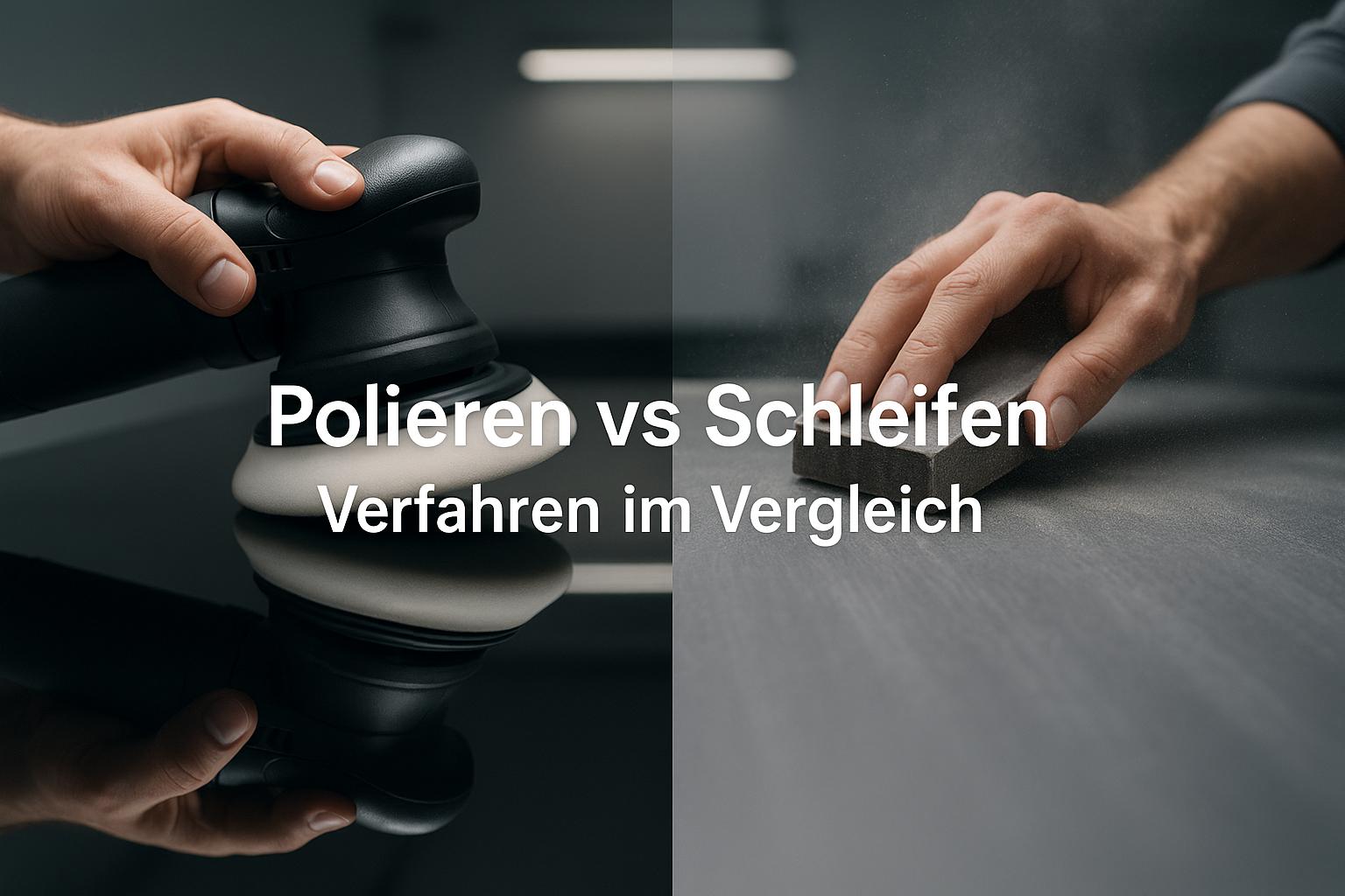 Polieren vs Schleifen: Verfahren im Vergleich