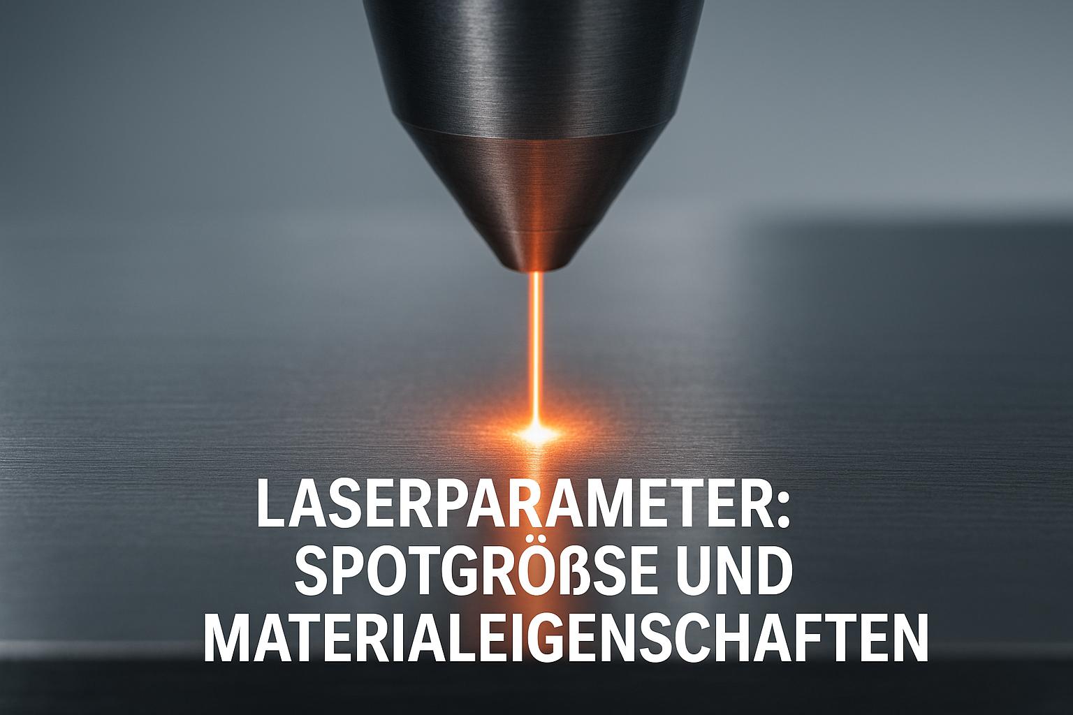Laserparameter: Spotgröße und Materialeigenschaften