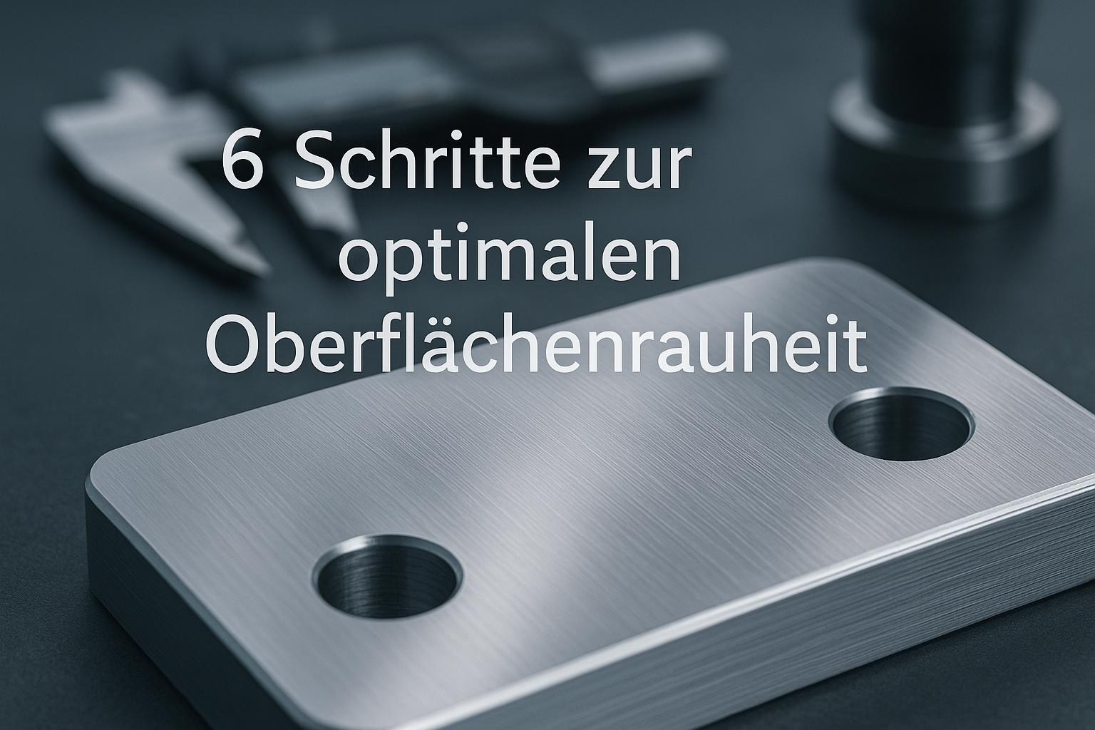 6 Schritte zur optimalen Oberflächenrauheit