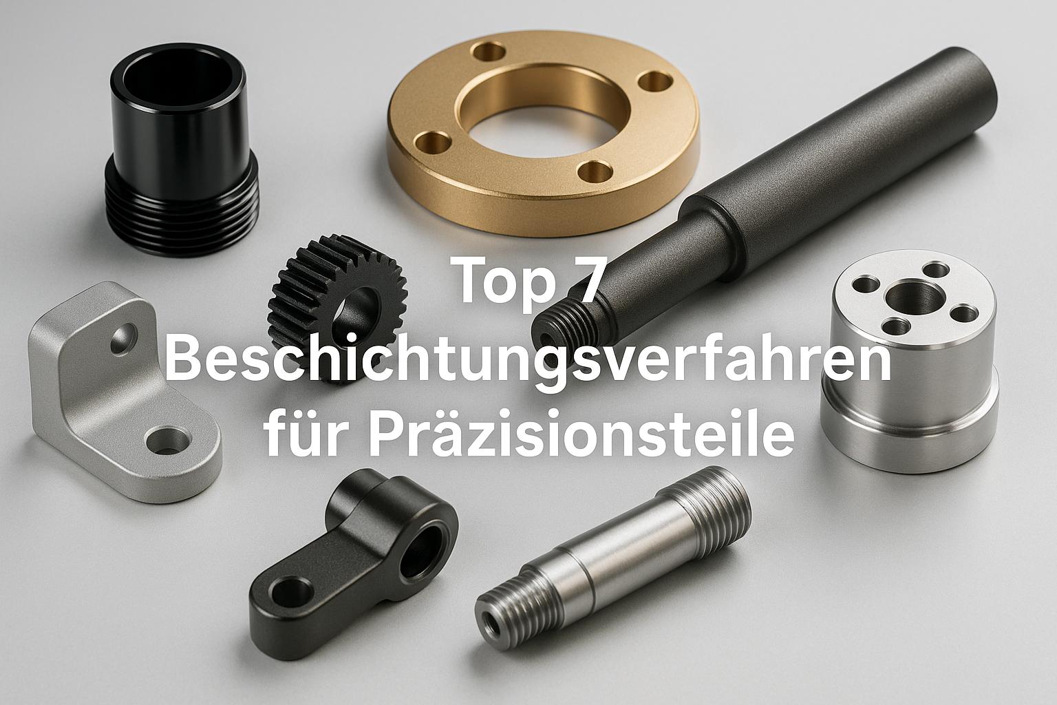 Top 7 Beschichtungsverfahren für Präzisionsteile