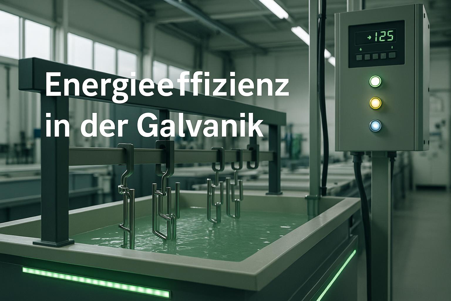 Wie galvanische Prozesse energieeffizienter werden
